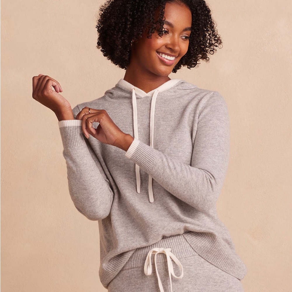 Summersalt cashmere blend hoodie size S